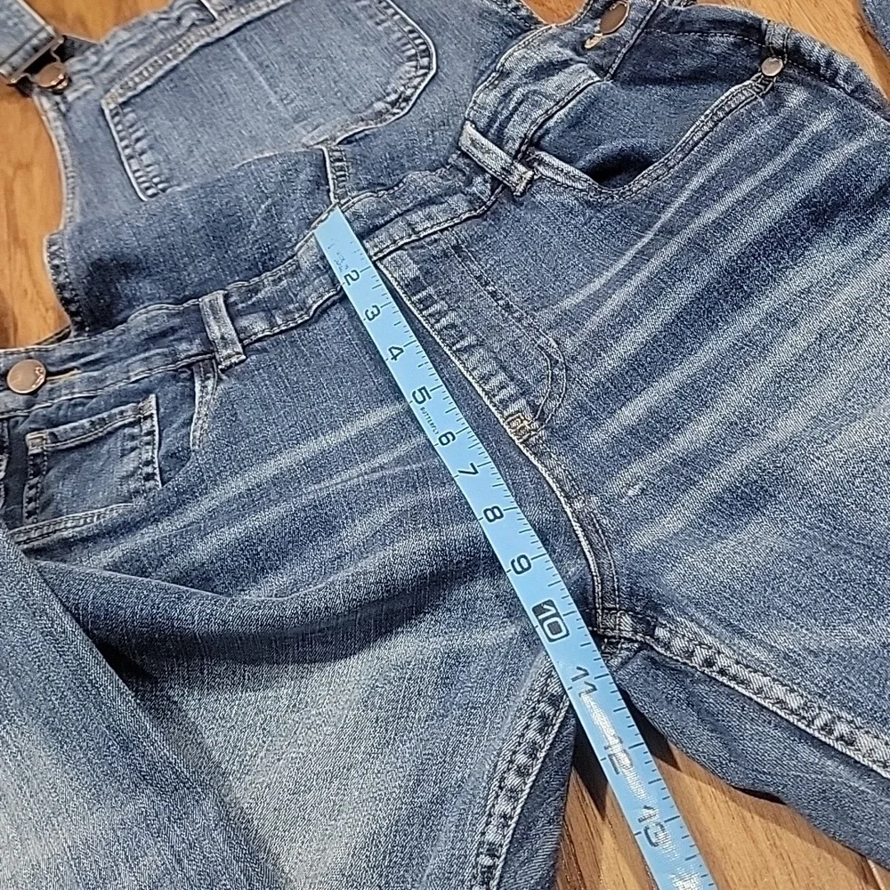 Dollhouse Stretchy Denim Overalls - Picture 8 of 15